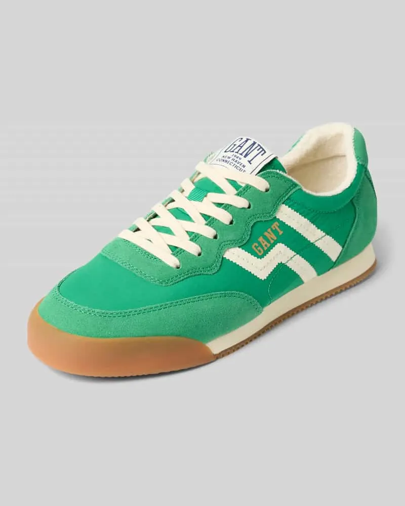 Gant Sneaker mit Label-Print Modell 'BAYLANA Smaragd