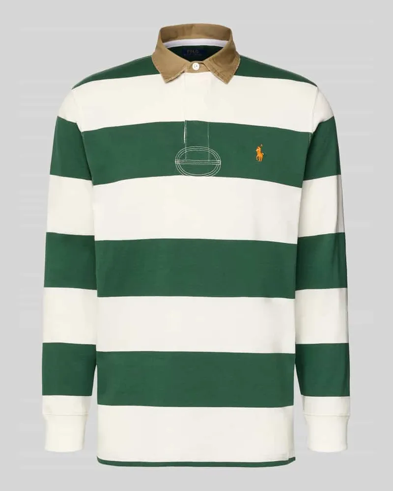 Ralph Lauren Sweatshirt mit Label-Stitching Grass