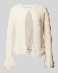 hemisphere Cardigan mit Sturkturmuster Beige