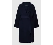 Mantel aus Wolle mit Bindegürtel Modell 'ROVO