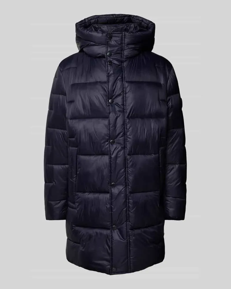 JOOP! Steppmantel mit Kapuze Modell 'Fandos Marine