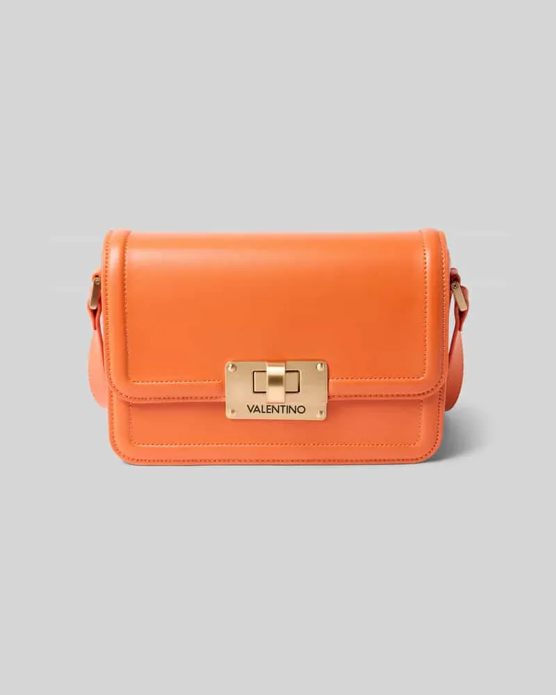 Valentino Garavani Umhängetasche in Leder-Optik Modell 'FLOREN Orange