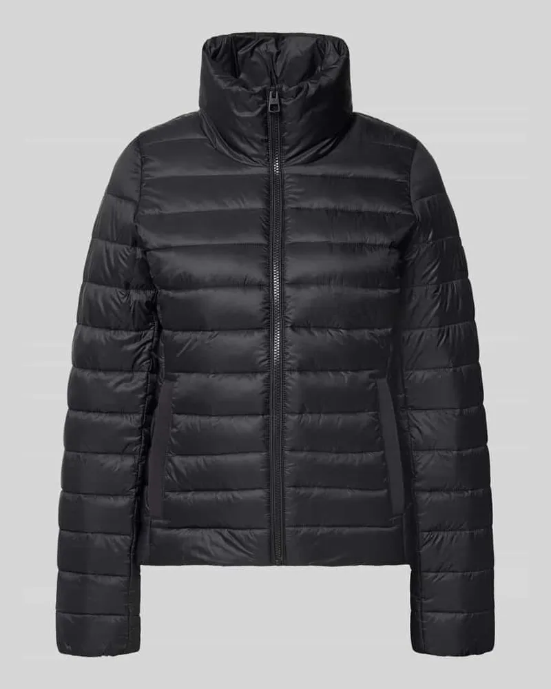 Marc O'Polo Regular Fit Steppjacke mit Stehkragen Black