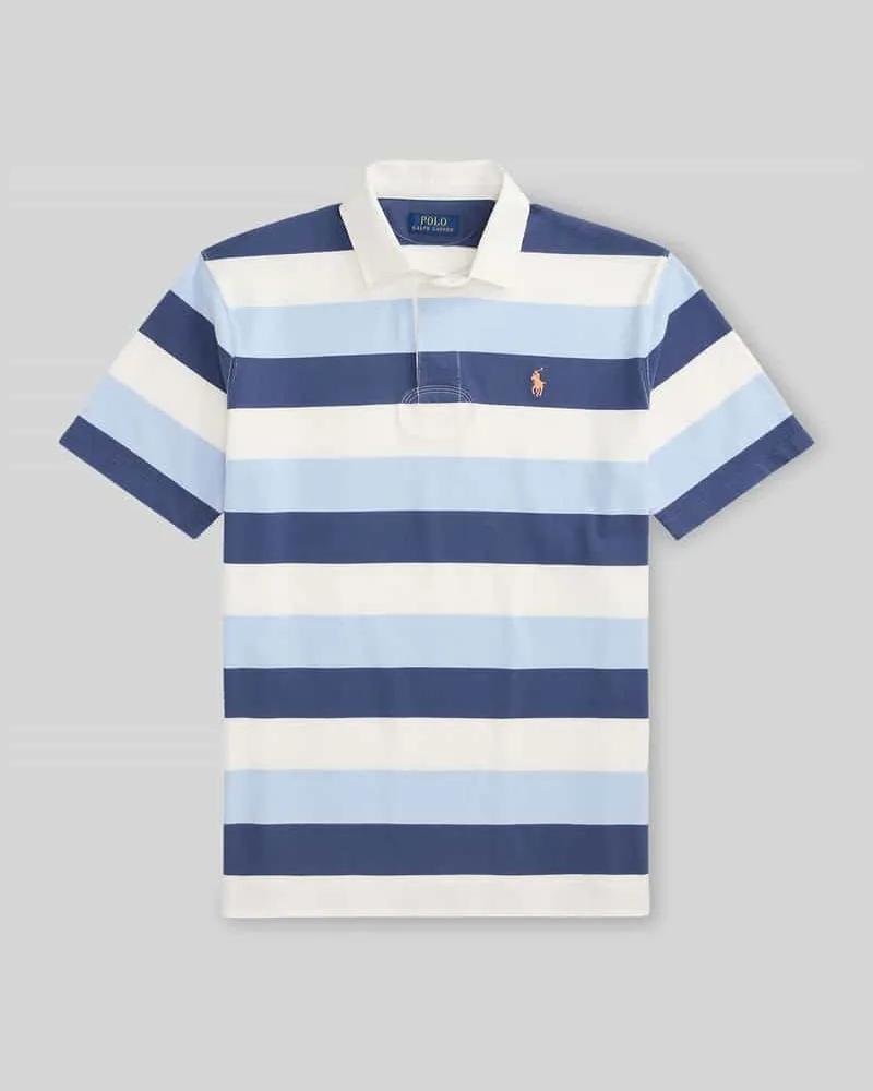 Ralph Lauren Relaxed Fit Poloshirt aus reiner Baumwolle Blau