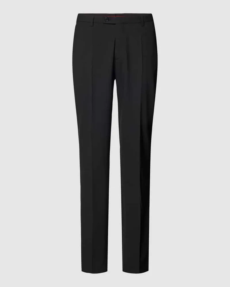 CG Slim Fit Anzughose aus Jersey Modell 'Cedric Black