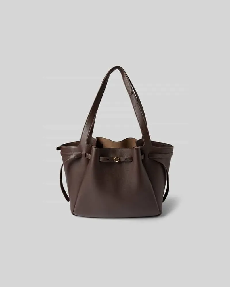 Tory Burch Tote Bag mit Tragehenkel Dunkelbraun