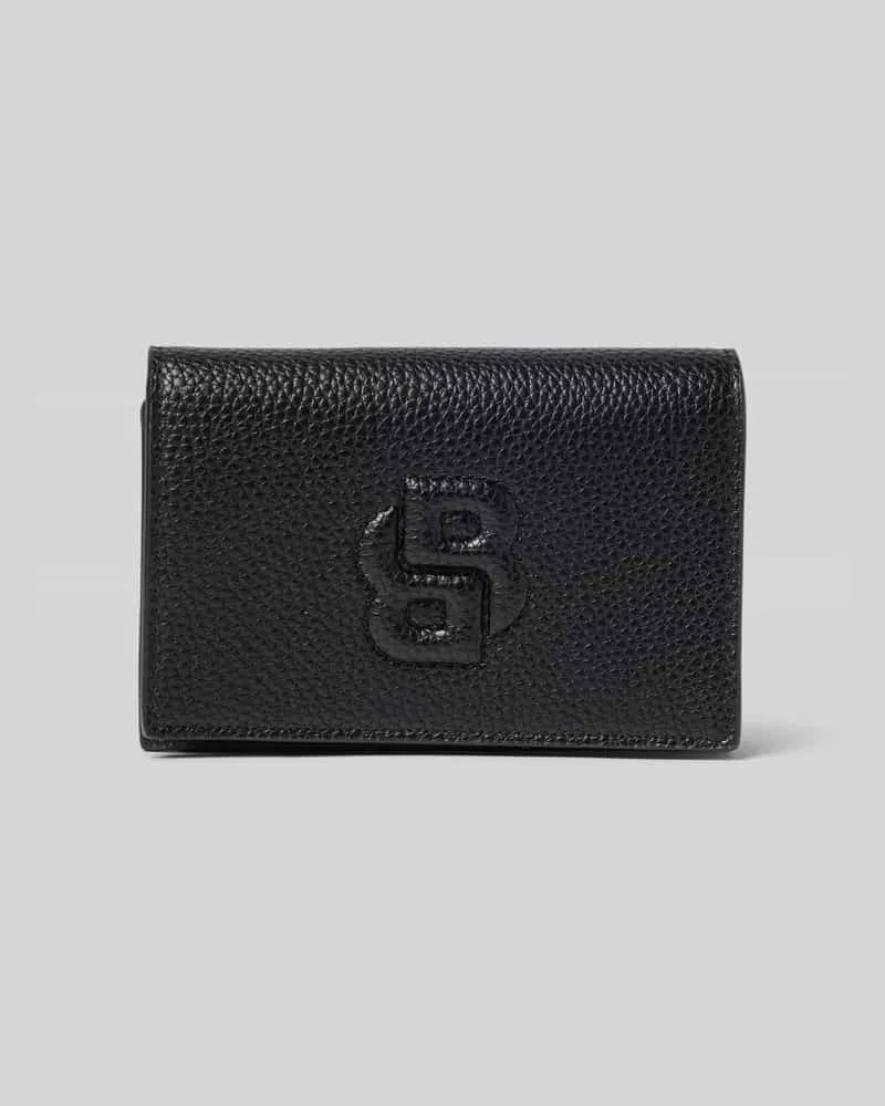 HUGO BOSS Portemonnaie mit Stitching-Detail Black