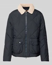 Barbour Steppjacke mit Umlegekragen Modell 'ANGLER Marine