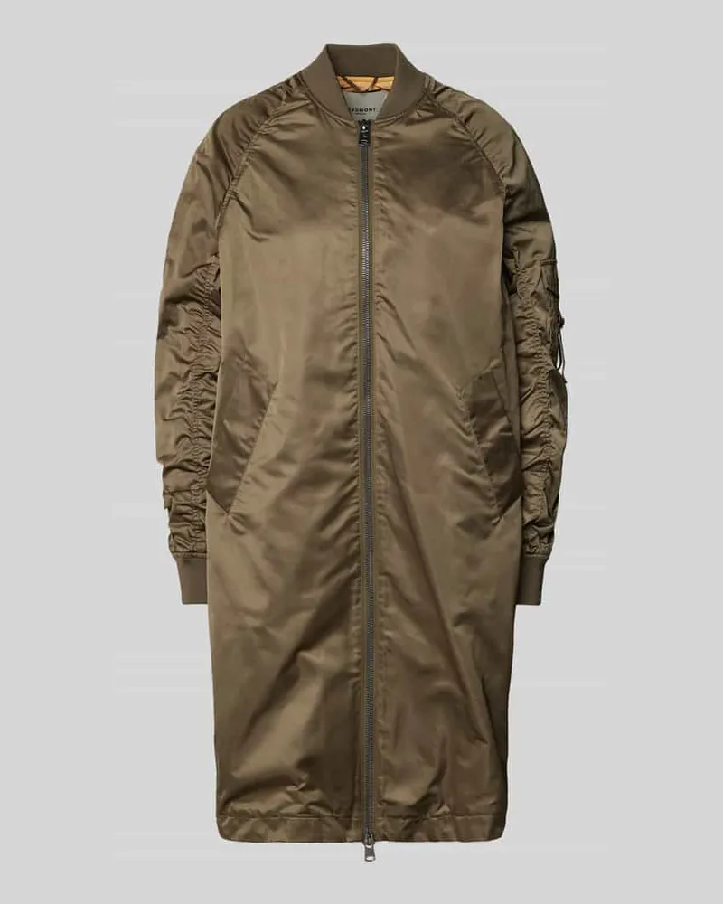 Beaumont Amsterdam Mantel mit Stehkragen Modell 'ALI Khaki