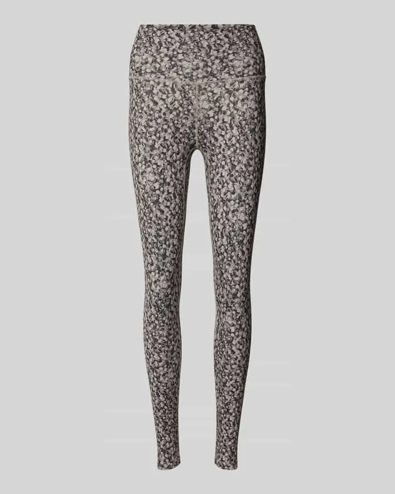 Varley High Rise Freesoft Leggings mit Logo-Print Black