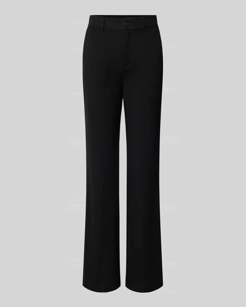 Guess Flared Fit Anzughose aus elastischem Viskose-Mix Modell 'CHRISSY Black
