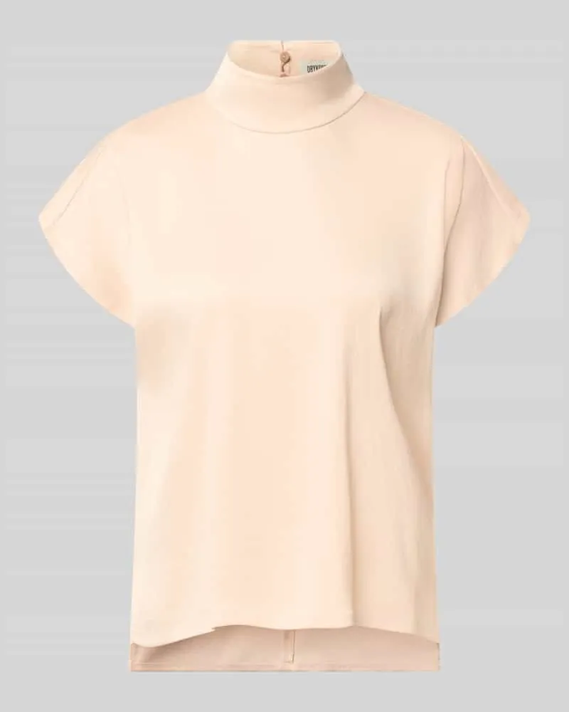Drykorn Blusenshirt mit Stehkragen Modell 'ALARIA Hellrosa