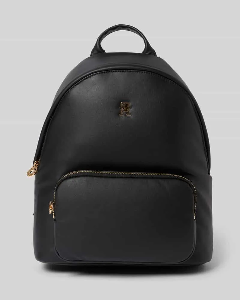 Tommy Hilfiger Rucksack in Lederoptik Modell 'POPETTE Black