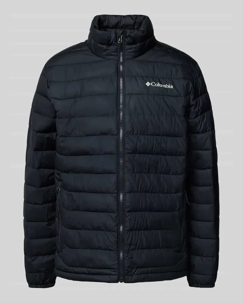 Columbia Sportswear Company Steppjacke mit Label-Print Black