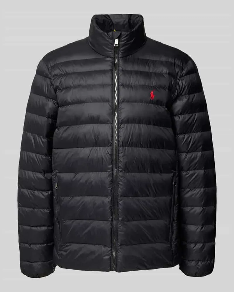 Ralph Lauren Steppjacke mit Stehkragen Modell 'TERRA Black