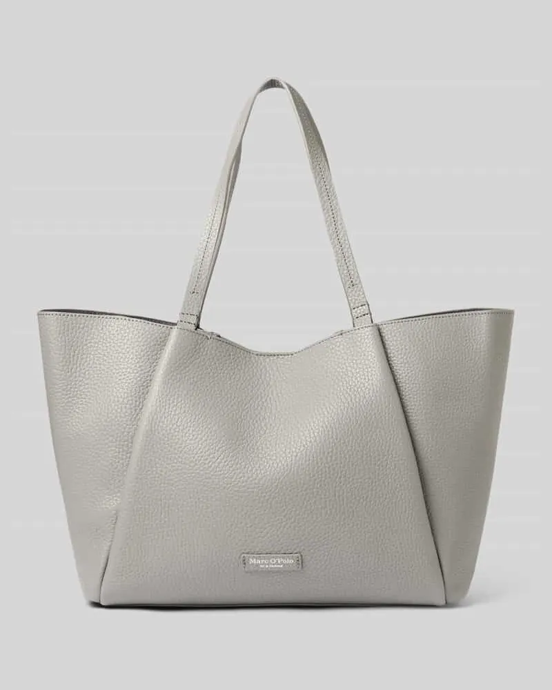 Marc O'Polo Shopper aus reinem Rindsleder Graphit