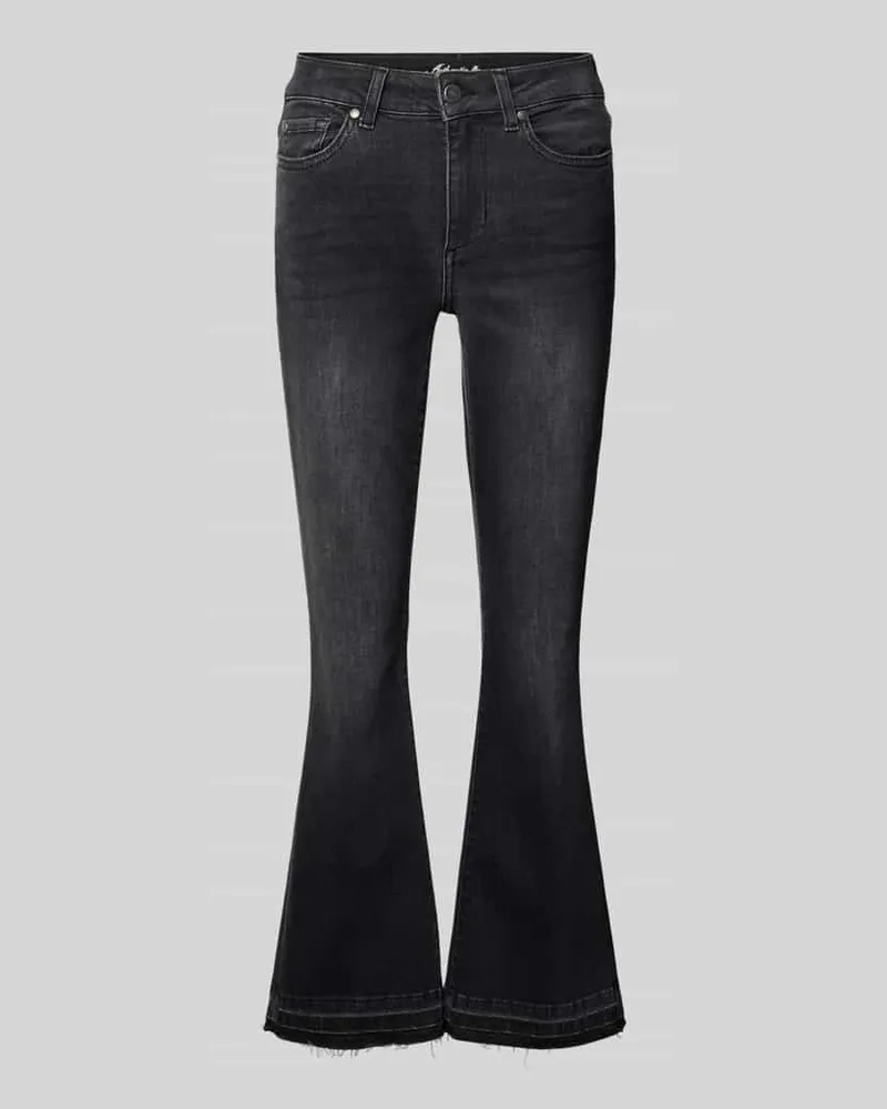 Liu Jo Bootcut Jeans im 5-Pocket-Design Modell 'FLY AUTHENTIC Anthrazit