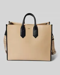 HUGO BOSS Handtasche mit Label-Details Beige