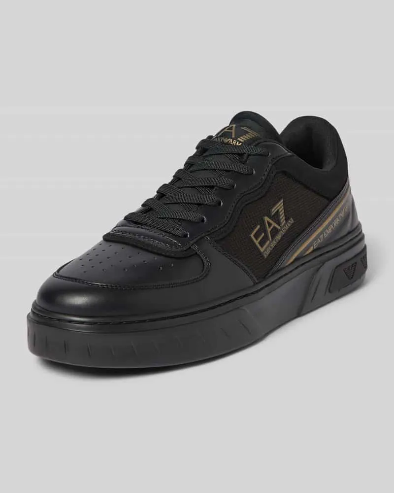 EA7 Sneaker mit Schnürverschluss Black