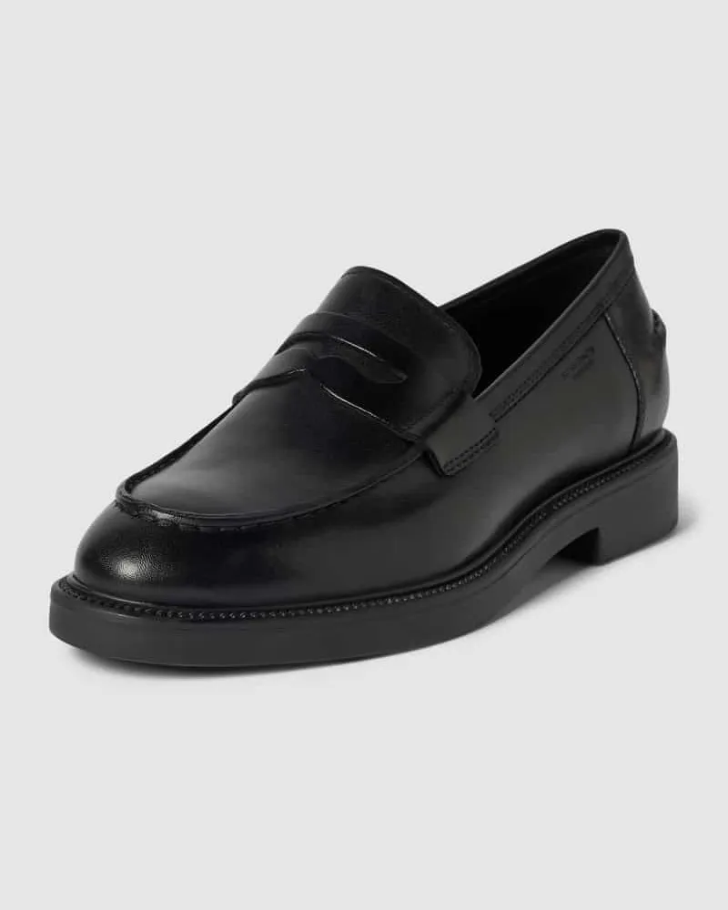 Vagabond Penny-Loafer aus echtem Leder Black