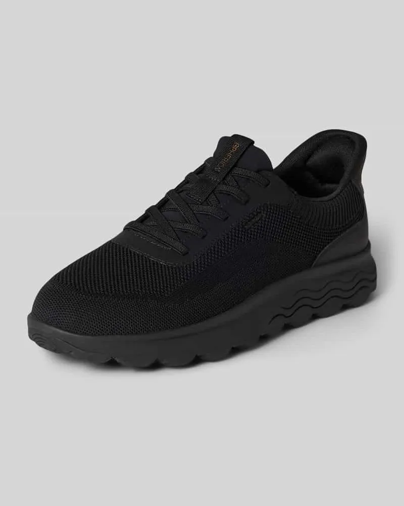 Geox Slip-on-Sneaker mit profilierter Sohle Modell 'SPHERICA Black