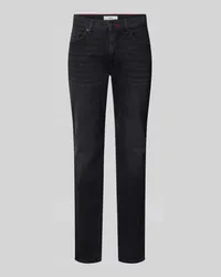 Brax Regular Fit Jeans im 5-Pocket-Design Modell 'CHUCK Black