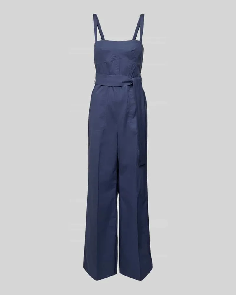 MARELLA Jumpsuit mit Bindegürtel Modell 'ZOLLA2 Marine