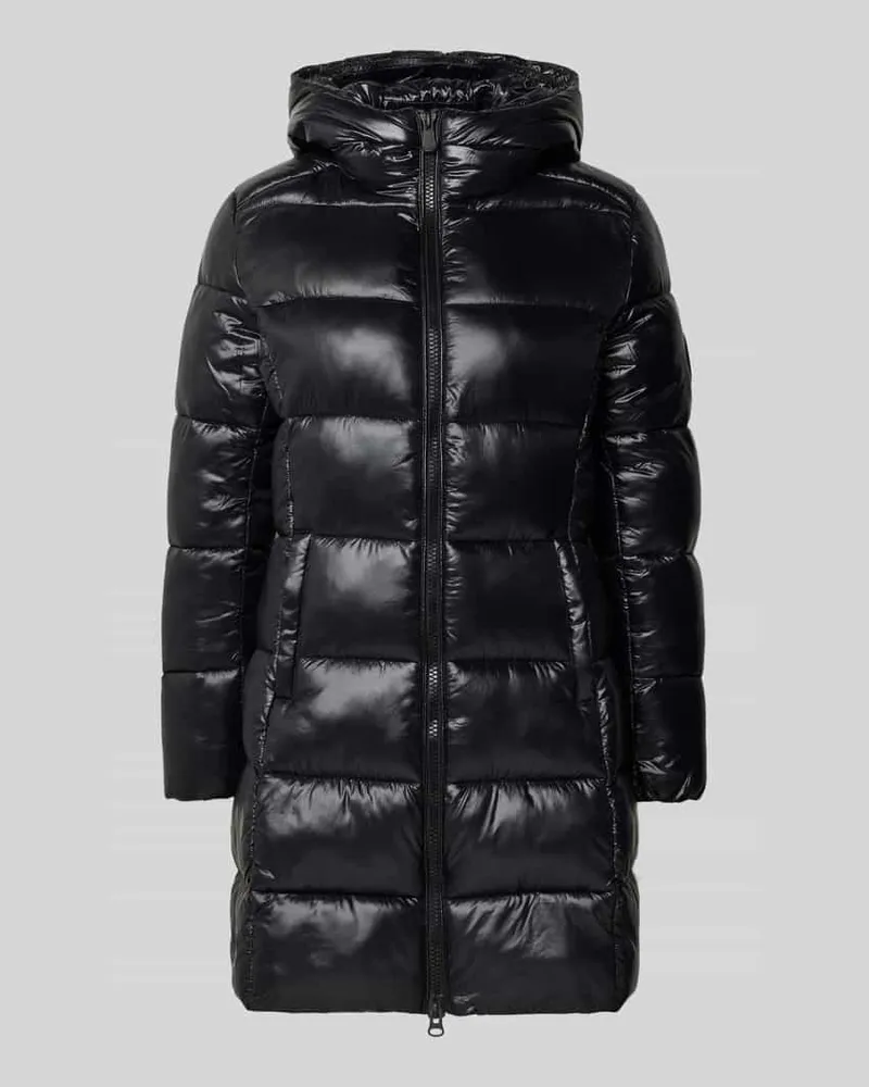 Save The Duck Steppjacke mit Kapuze Modell 'INES Black