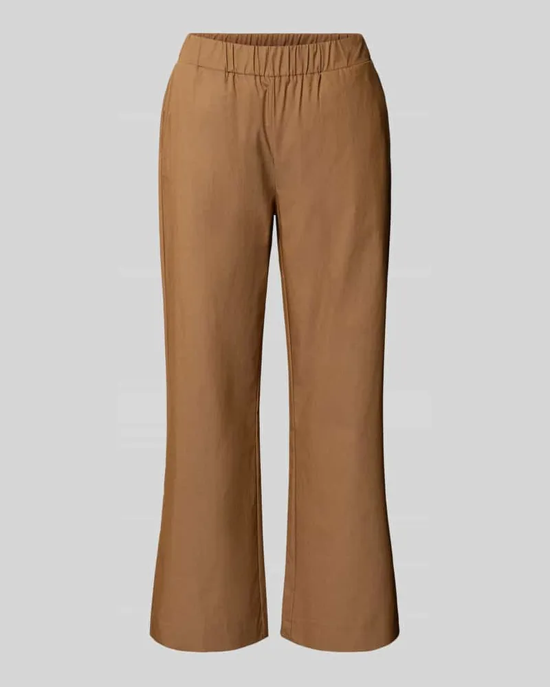 monari Hose mit elastischem Bund Modell 'Sarah Camel