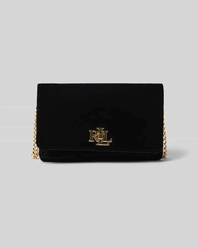 Ralph Lauren Crossbody Bag mit Label-Detail Black