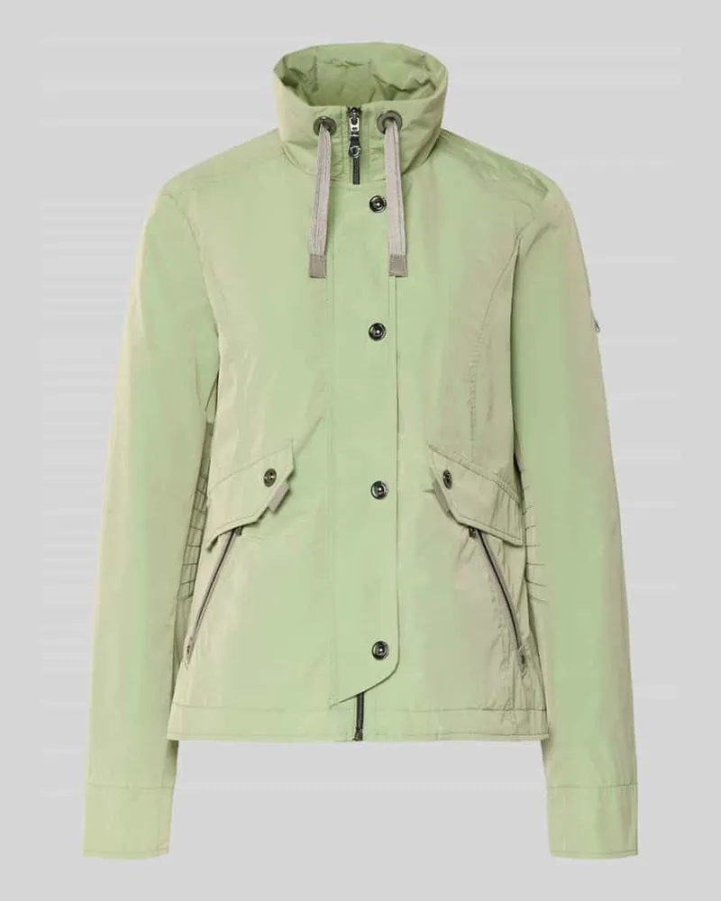 Gil Bret Regular Fit Jacke mit Logo-Patch Lind