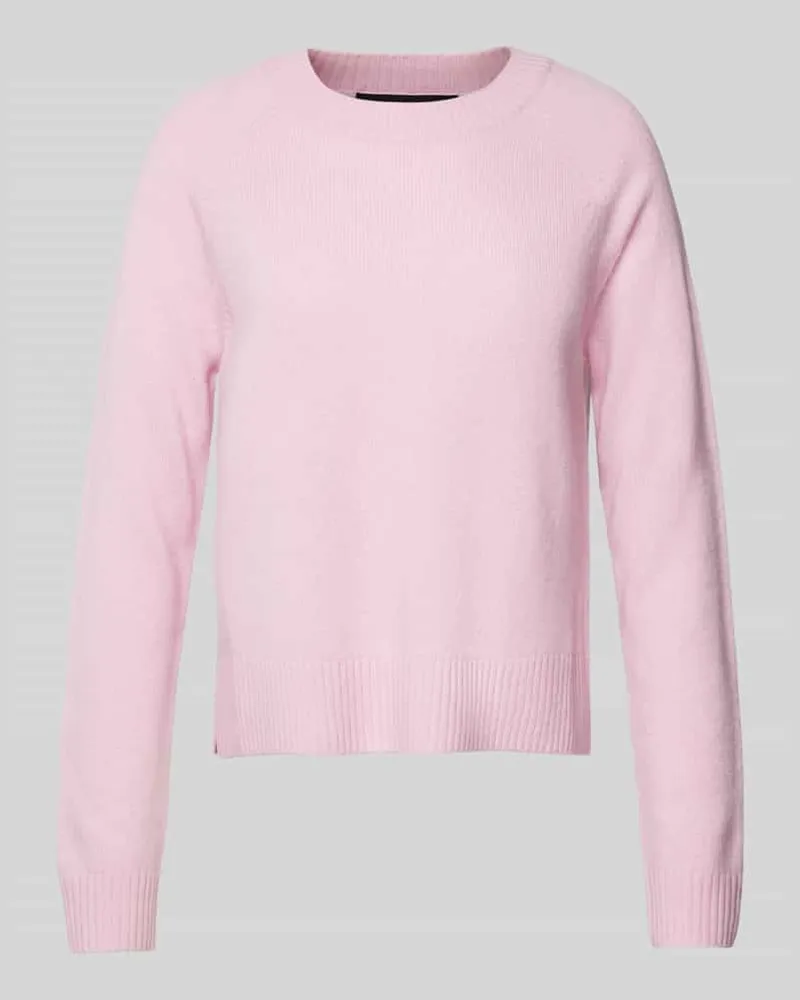 Max Mara Kaschmirstrickpullover mit Rundhalsausschnitt Modell 'TAGO Rosa