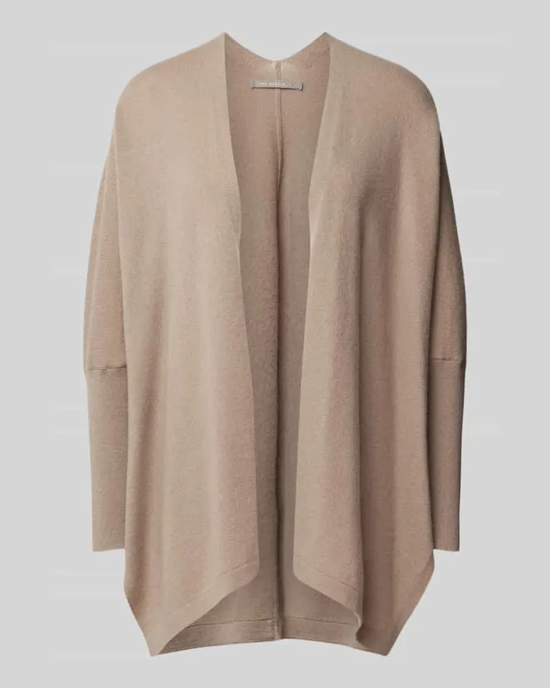 (THE MERCER) N.Y. Kaschmircardigan mit offener Vorderseite Taupe