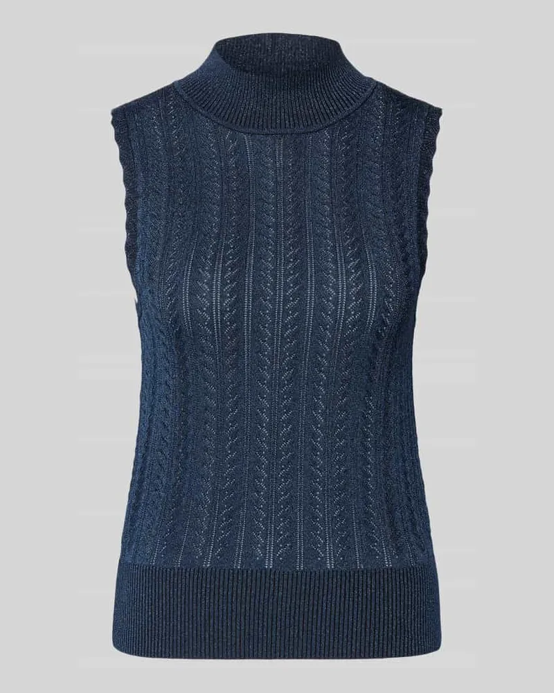 Scotch&Soda Tanktop in Strick-Optik Metallic