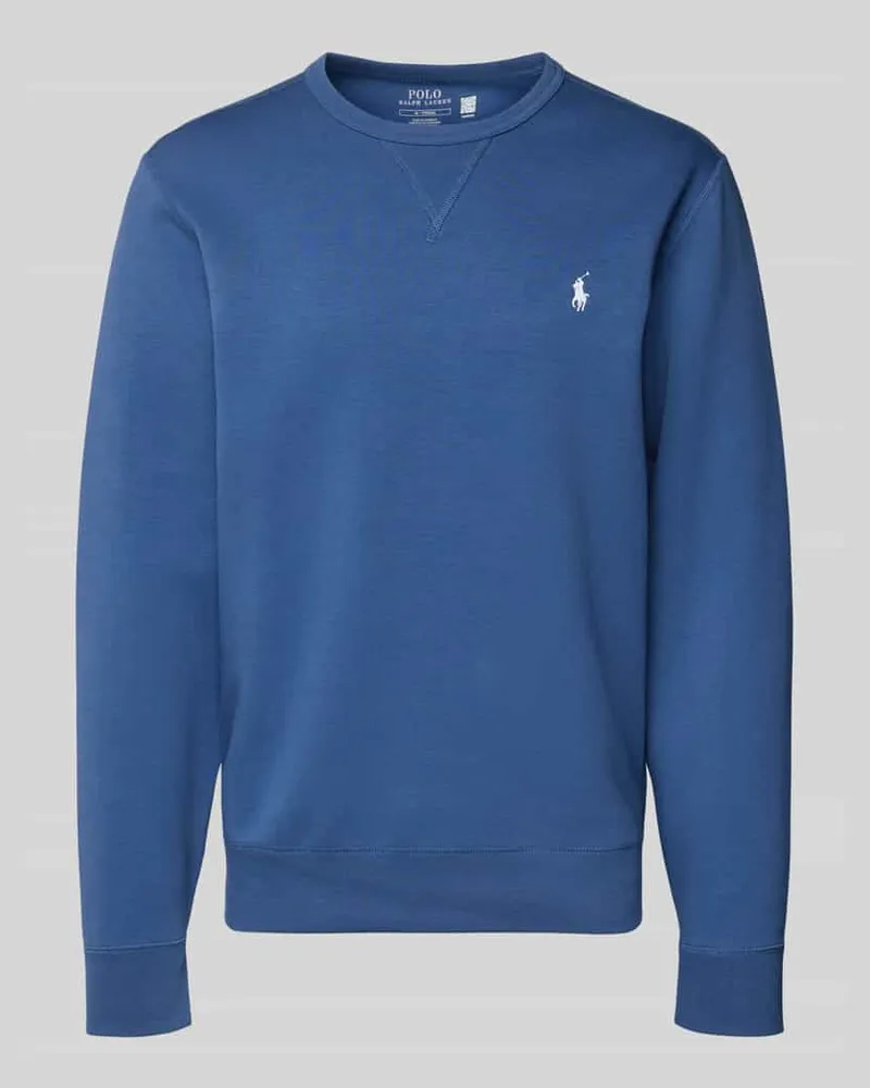 Ralph Lauren Sweatshirt mit Label-Stitching Marine