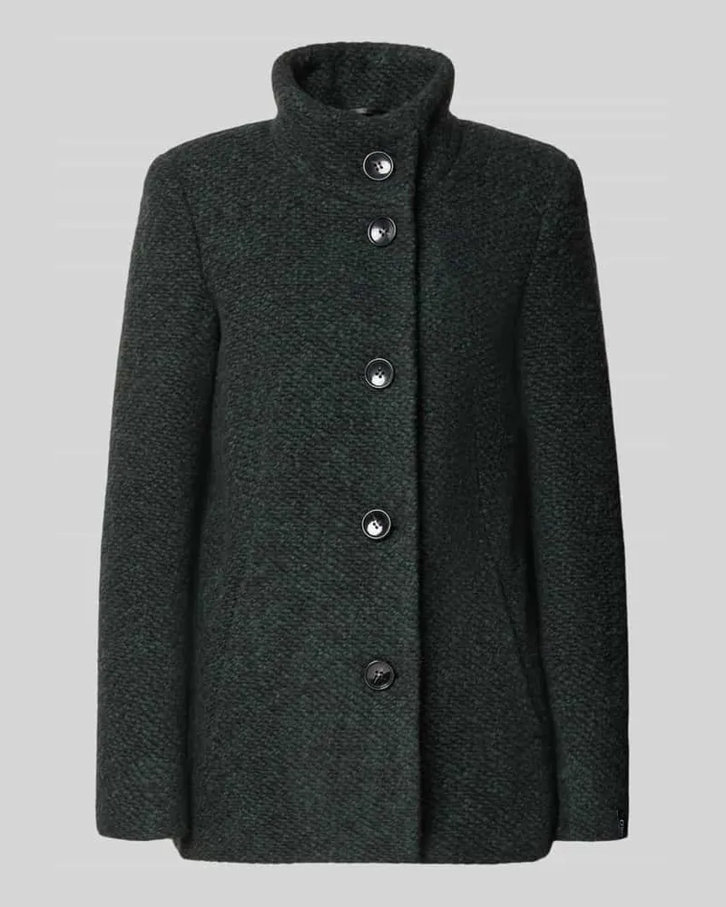 Milo Coats Jacke mit Stehkragen Modell 'JANINE Dunkelgruen
