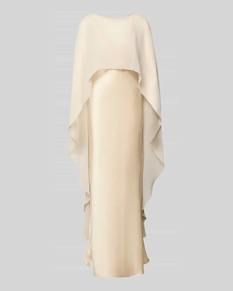 Swing Abendkleid mit Stola Ecru