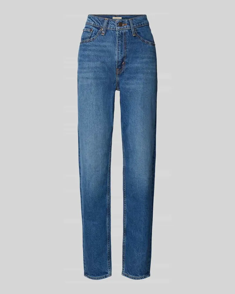 Levi's Mom Fit Jeans im 5-Pocket-Design Modell '80S Blau