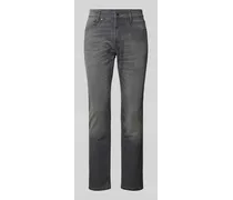 Slim Fit Jeans mit Knopfverschluss Modell "ARNE PIPE