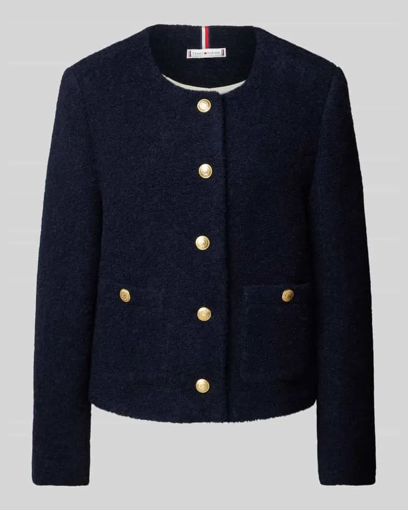 Tommy Hilfiger Blazer mit Knopfleiste Marine