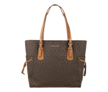 Shopper mit Logo-Muster