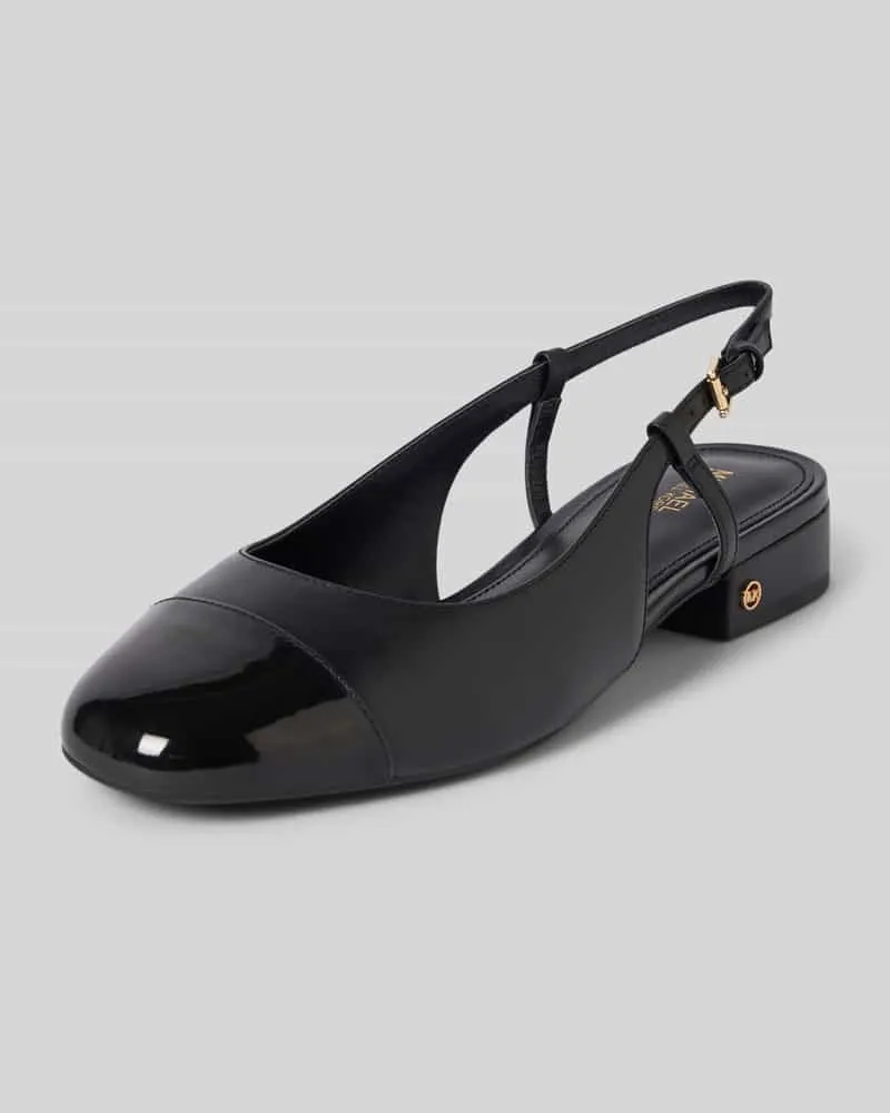 Michael Kors Sandalette mit Label-Details Modell 'PERLA Black