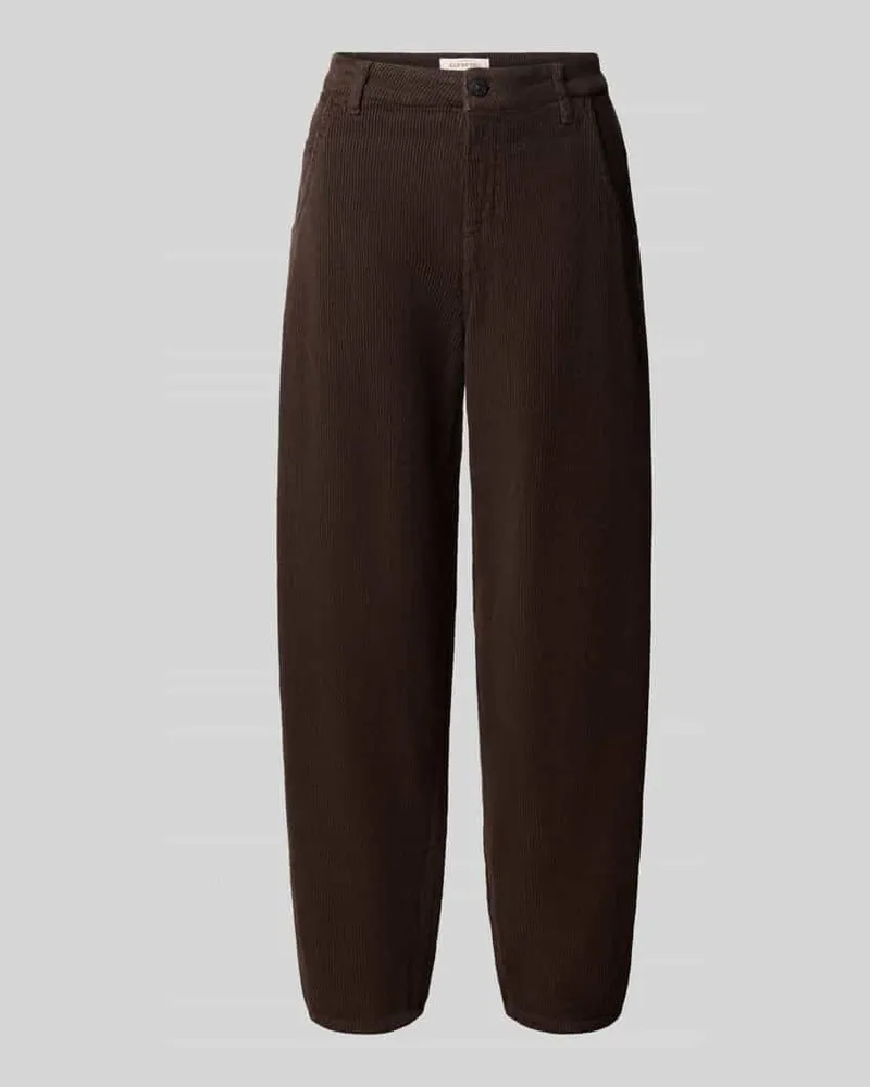 Gang Balloon Fit Cordhose aus Baumwoll-Mix Modell '94VIA Schoko