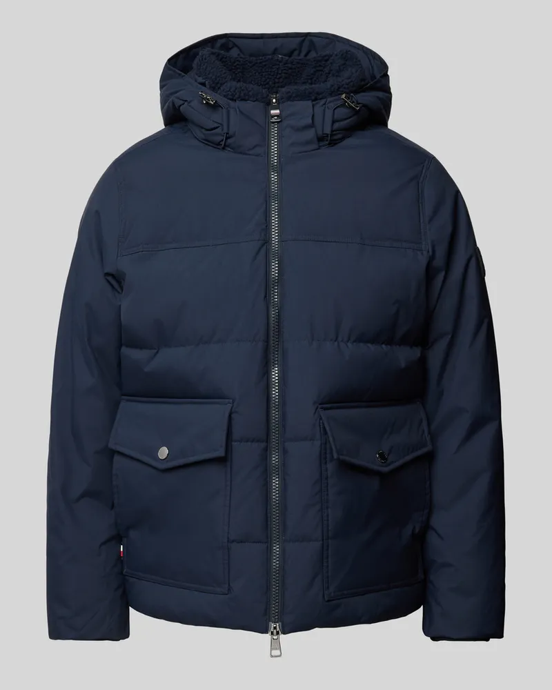 Tommy Hilfiger Steppjacke mit Eingrifftaschen Modell 'ROCKIE Marine