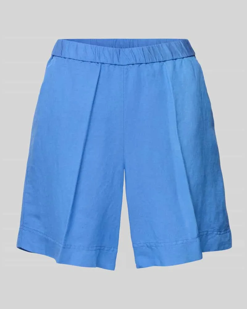 Gant Relaxed Fit Leinenshorts mit Eingrifftaschen Royal