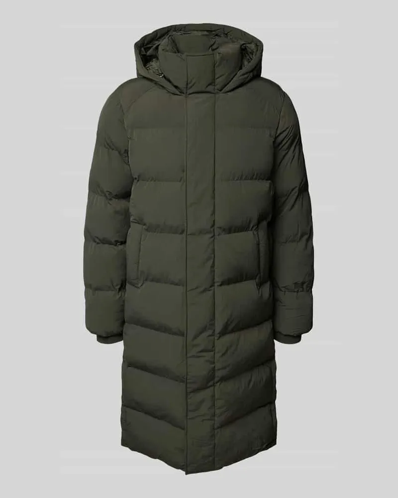 Superdry. Steppjacke mit Kapuze Oliv