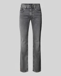 Tommy Hilfiger Straight Fit Jeans im 5-Pocket-Design Modell 'DENTON Mittelgrau