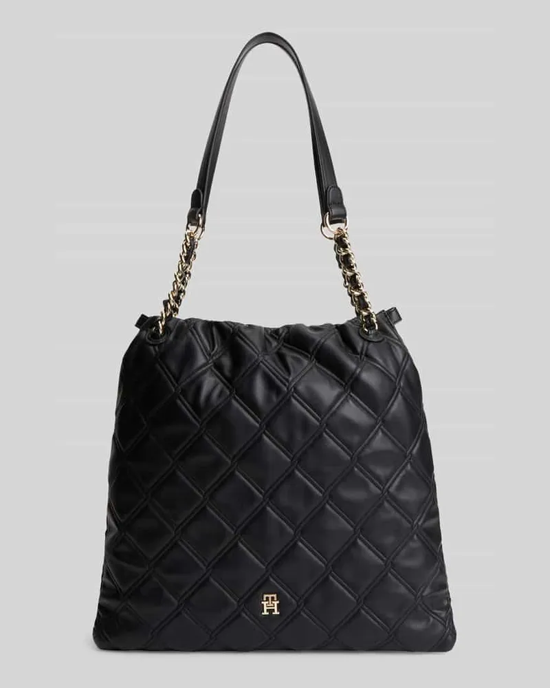 Tommy Hilfiger Henkeltasche mit Logo-Detail Black