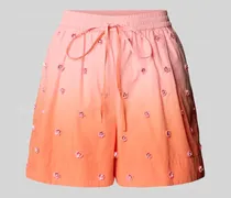 Shorts mit Pailletten Modell 'Hichigan
