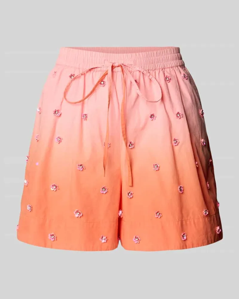Essentiel Shorts mit Pailletten Modell 'Hichigan Orange